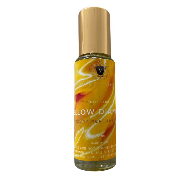 Yellow Diamond Velvet Roller Oil